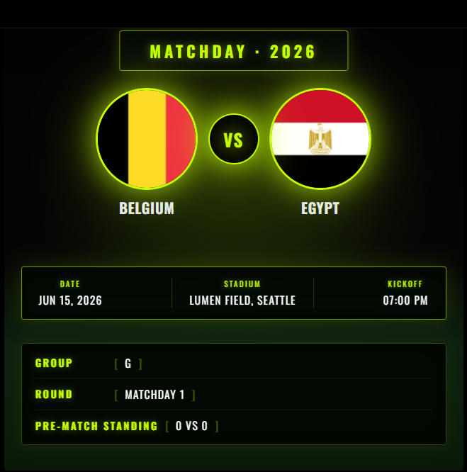 Matchday